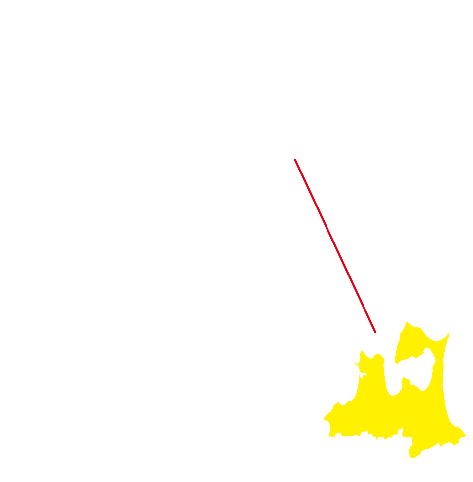 青森の地図